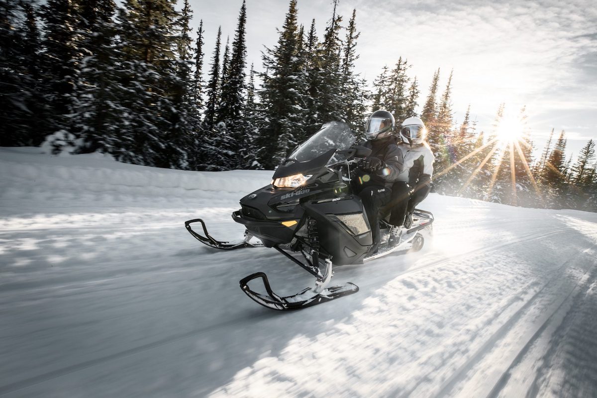 snowmobile adventure quebec canada
