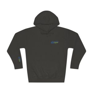 Embroidered Fleece Hoodie for Snow Adventures - Unisex