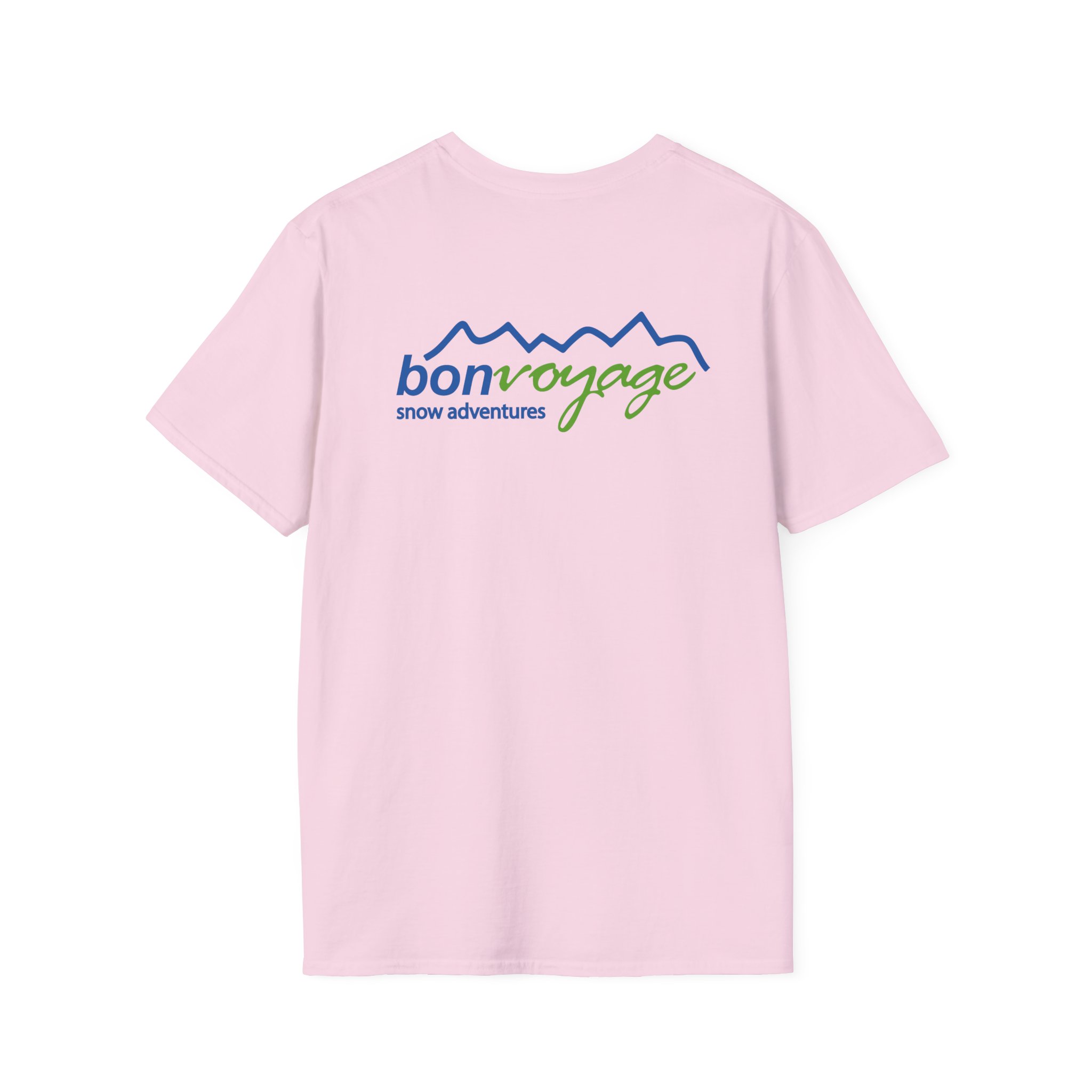 Bonvoyage Snowmobiling Adventure T-Shirt - Ride Like a Girl Design