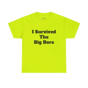 I Survived The Big Bore Tee — Bon Voyage Snow Adventures Souvenir T-Shirt